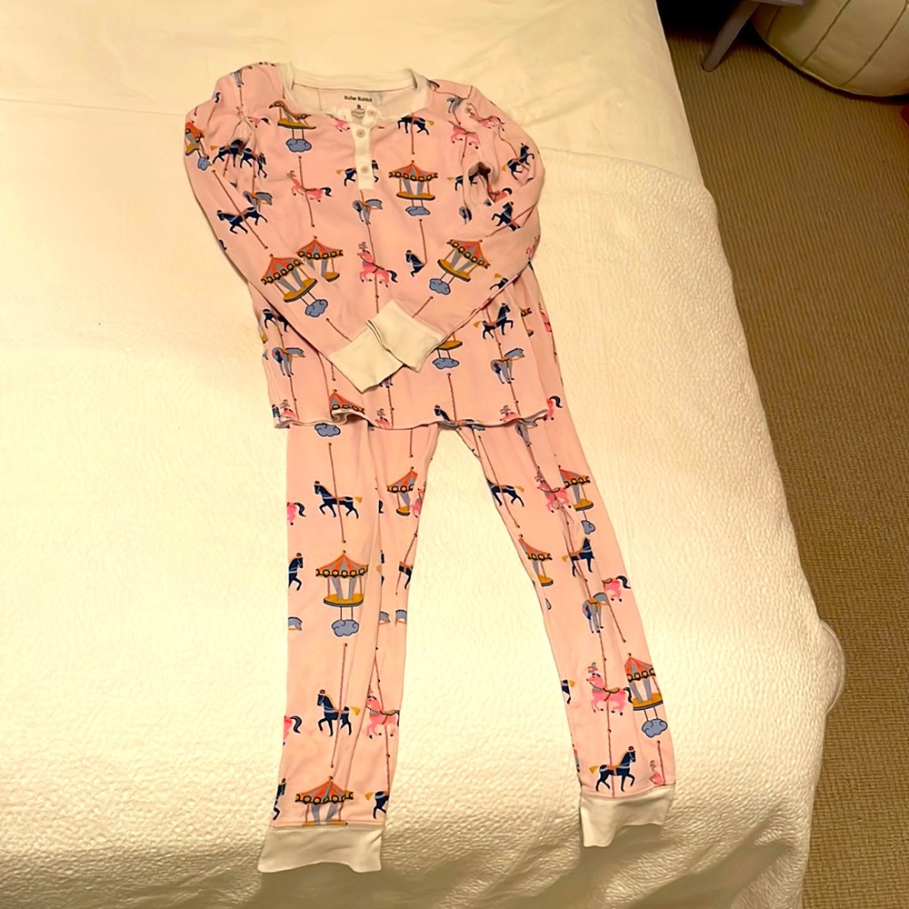 Roberta Roller Rabbit girls PJ’s, size 8
